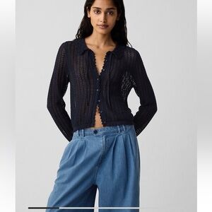 Gap x DÔEN Linen-Blend Cardigan